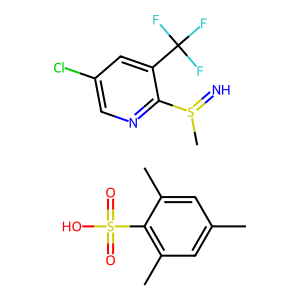 CAS:175203-07-3 | PC2394 | S-[5-Chloro-3-(trifluoromethyl)pyridin-2-yl]-S-methylsulphilimine 2,4,6-trimethylbenzenesulphonate