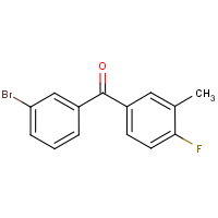 CAS:844884-90-8 | PC2426 | 3-Bromo-4'-fluoro-3'-methylbenzophenone