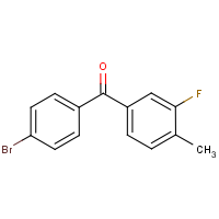 CAS:844879-18-1 | PC2427 | 4-Bromo-3'-fluoro-4'-methylbenzophenone