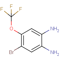 CAS:156425-07-9 | PC2478 | 4-Bromo-5-(trifluoromethoxy)benzene-1,2-diamine