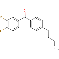 CAS:845781-04-6 | PC2486 | 4-Butyl-3',4'-difluorobenzophenone