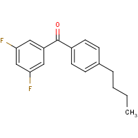 CAS:844885-13-8 | PC2491 | 4-Butyl-3',5'-difluorobenzophenone