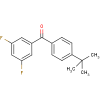 CAS:844885-10-5 | PC2494 | 4-tert-Butyl-3',5'-difluorobenzophenone