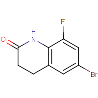 CAS: 1194459-25-0 | PC250014 | 6-Bromo-8-fluoro-3,4-dihydro-1H-quinolin-2-one