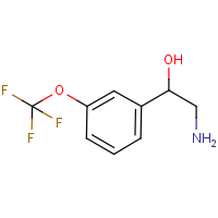 CAS: 852392-18-8 | PC250022 | 2-Amino-1-[3-(trifluoromethoxy)phenyl]ethan-1-ol