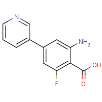 CAS: 2138221-74-4 | PC250030 | 2-Amino-6-fluoro-4-(pyridin-3-yl)benzoic acid