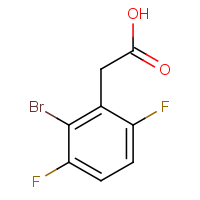 CAS:1805537-77-2 | PC250042 | 2-(2-Bromo-3,6-difluorophenyl)acetic acid