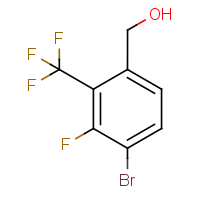 CAS:1331943-83-9 | PC250072 | 4-Bromo-3-fluoro-2-(trifluoromethyl)benzyl alcohol