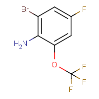 CAS: 1805249-09-5 | PC250078 | 2-Bromo-4-fluoro-6-(trifluoromethoxy)aniline