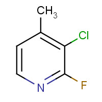 CAS: 1214377-89-5 | PC250084 | 3-Chloro-2-fluoro-4-methylpyridine