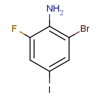 CAS: 1379585-99-5 | PC250085 | 2-Bromo-6-fluoro-4-iodoaniline