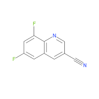 CAS:71083-55-1 | PC251332 | 6,8-Difluoroquinoline-3-carbonitrile