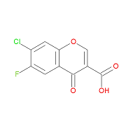 CAS:406479-60-5 | PC251341 | 7-Chloro-6-fluoro-4-oxo-4H-chromene-3-carboxylic acid