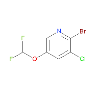 CAS:1799420-93-1 | PC251376 | 2-Bromo-3-chloro-5-(difluoromethoxy)pyridine