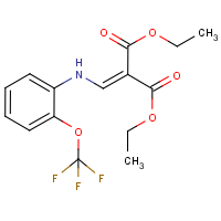 CAS:49713-41-9 | PC2559 | Diethyl 2-{[2-(trifluoromethoxy)phenylamino]methylidene}malonate