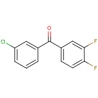 CAS:844884-94-2 | PC2593 | 3-Chloro-3',4'-difluorobenzophenone