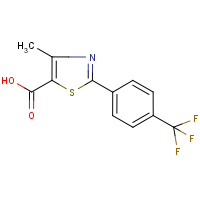 CAS:144059-86-9 | PC2605 | 4-Methyl-2-[4-(trifluoromethyl)phenyl]-1,3-thiazole-5-carboxylic acid