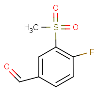 CAS:914636-50-3 | PC2629 | 4-Fluoro-3-(methylsulphonyl)benzaldehyde