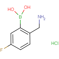 CAS: 850568-03-5 | PC2668 | 2-(Aminomethyl)-5-fluorobenzeneboronic acid hydrochloride