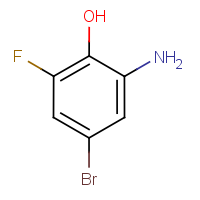 CAS:182499-89-4 | PC2775 | 2-Amino-4-bromo-6-fluorophenol
