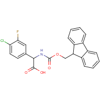 CAS: | PC27853 | 2-(4-Chloro-3-fluorophenyl)-2-({[(9H-fluoren-9-yl)methoxy]carbonyl}amino)acetic acid