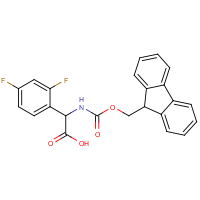 CAS:678991-01-0 | PC27855 | (2,4-Difluoro-phenyl)-[(9H-fluoren-9-ylmethoxycarbonylamino)]-acetic acid