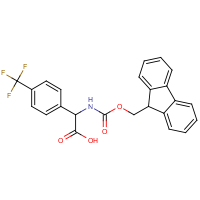 CAS: | PC27858 | 2-{[(9H-Fluoren-9-ylmethoxy)carbonyl]amino}-2-[4-(trifluoromethyl)phenyl]acetic acid