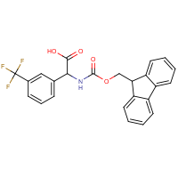 CAS: | PC27864 | 2-{[(9H-Fluoren-9-ylmethoxy)carbonyl]amino}-2-[3-(trifluoromethyl)phenyl]acetic acid