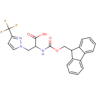 CAS: | PC27874 | 2-({[(9H-Fluoren-9-yl)methoxy]carbonyl}amino)-3-[3-(trifluoromethyl)-1H-pyrazol-1-yl]propanoic acid
