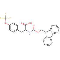 CAS: | PC27876 | 2-{[(9H-Fluoren-9-ylmethoxy)carbonyl]amino}-3-[4-(trifluoromethoxy)phenyl]propanoic acid
