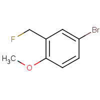 CAS: 1783385-66-9 | PC27899 | 5-Bromo-2-methoxybenzyl fluoride