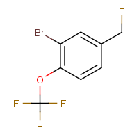 CAS:2169407-53-6 | PC27902 | 3-Bromo-4-(trifluoromethoxy)benzyl fluoride