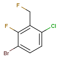 CAS: 943830-50-0 | PC27907 | 3-Bromo-6-chloro-2-fluorobenzyl fluoride