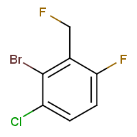 CAS: 2244087-33-8 | PC27913 | 2-Bromo-3-chloro-6-fluorobenzyl fluoride