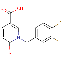 CAS: 242797-29-1 | PC27943 | 1-[(3,4-Difluorophenyl)methyl]-6-oxo-1,6-dihydropyridine-3-carboxylic acid