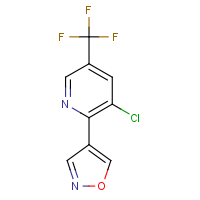 CAS:246022-17-3 | PC27944 | 3-Chloro-2-(1,2-oxazol-4-yl)-5-(trifluoromethyl)pyridine
