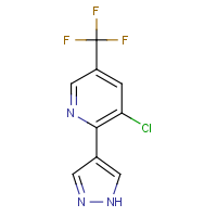 CAS:246022-25-3 | PC27946 | 3-Chloro-2-(1H-pyrazol-4-yl)-5-(trifluoromethyl)pyridine
