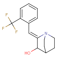 CAS:477848-11-6 | PC27956 | (2Z)-2-{[2-(Trifluoromethyl)phenyl]methylidene}-1-azabicyclo[2.2.2]octan-3-ol