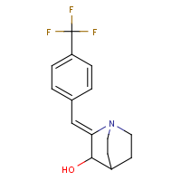 CAS:477848-43-4 | PC27959 | (2Z)-2-{[4-(Trifluoromethyl)phenyl]methylidene}-1-azabicyclo[2.2.2]octan-3-ol