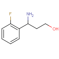 CAS: 612532-14-6 | PC27962 | 3-Amino-3-(2-fluorophenyl)propan-1-ol