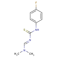 CAS:1661847-01-3 | PC27967 | 3-[(1E)-(Dimethylamino)methylidene]-1-(4-fluorophenyl)thiourea
