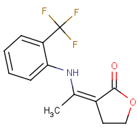 CAS:685108-57-0 | PC27981 | (3Z)-3-(1-{[2-(Trifluoromethyl)phenyl]amino}ethylidene)oxolan-2-one