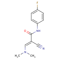CAS: 1164526-52-6 | PC28006 | (2E)-2-Cyano-3-(dimethylamino)-N-(4-fluorophenyl)prop-2-enamide