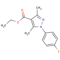 CAS: 477710-46-6 | PC28008 | Ethyl 1-(4-fluorophenyl)-3,5-dimethyl-1H-pyrazole-4-carboxylate
