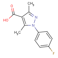 CAS:288251-63-8 | PC28011 | 1-(4-Fluorophenyl)-3,5-dimethyl-1H-pyrazole-4-carboxylic acid