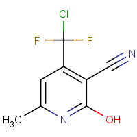 CAS: 383147-78-2 | PC28018 | 4-(Chlorodifluoromethyl)-2-hydroxy-6-methylpyridine-3-carbonitrile
