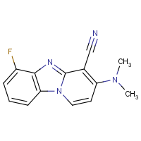 CAS:338773-88-9 | PC28025 | 11-(Dimethylamino)-6-fluoro-1,8-diazatricyclo[7.4.0.02,7]trideca-2(7),3,5,8,10,12-hexaene-10-carboni