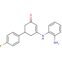 CAS:338400-92-3 | PC28026 | 3-[(2-Aminophenyl)amino]-5-(4-fluorophenyl)cyclohex-2-en-1-one