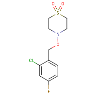 CAS:477889-61-5 | PC28029 | 4-[(2-Chloro-4-fluorophenyl)methoxy]-1lambda6-thiomorpholine-1,1-dione