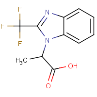 CAS:478030-59-0 | PC28034 | 2-[2-(Trifluoromethyl)-1H-1,3-benzodiazol-1-yl]propanoic acid